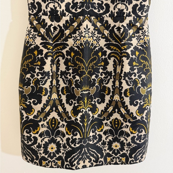 Free People Size 6 Black and Gold Mini Dress - Picture 3 of 15
